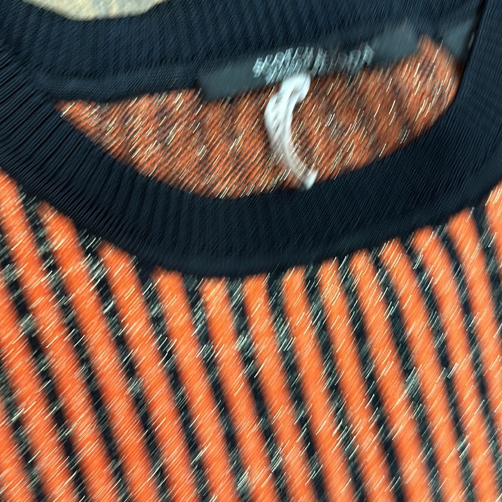 Scotch & Soda Maison Scotch Dans La Nuit Orange sweater - Picture 5 of 8